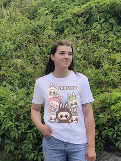 футболка,дтф,labubu